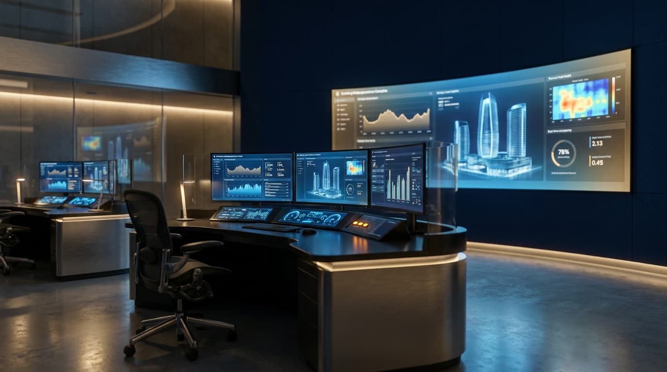 Smart building operations dashboard